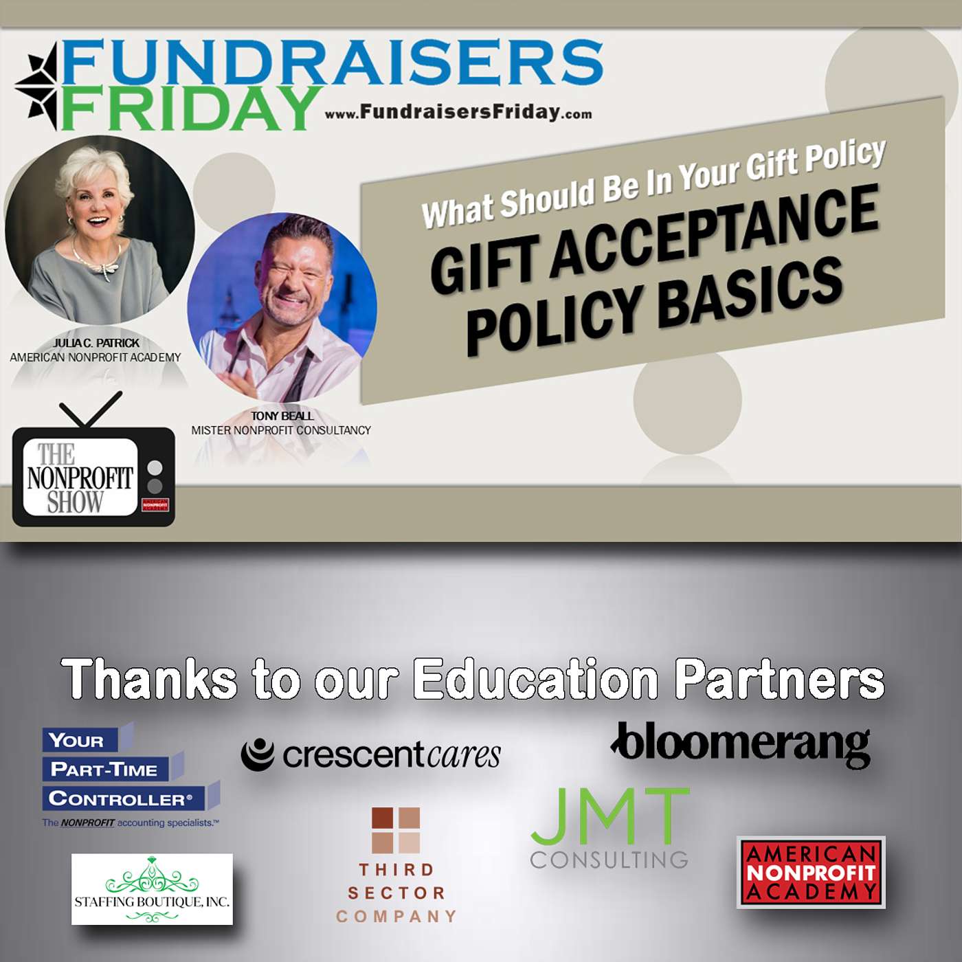 Nonprofit Gift and Donation Acceptance Policies 101
