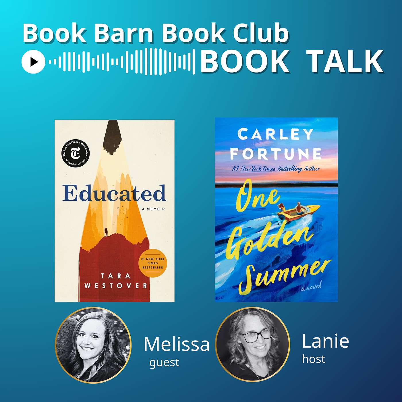 From The Mountains to the Lake: Discussing Educated and One Golden Summer episode artwork