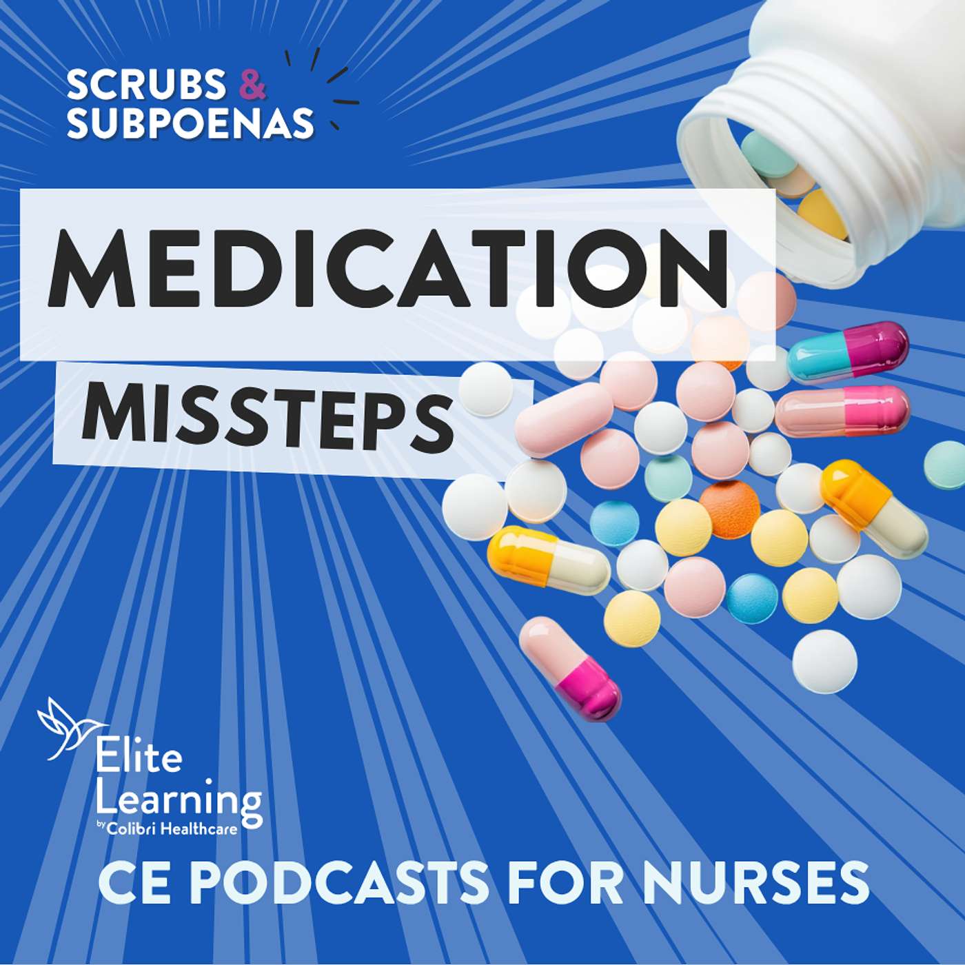 Scrubs and Subpoenas: Medication Missteps - Marked by Medicine episode artwork