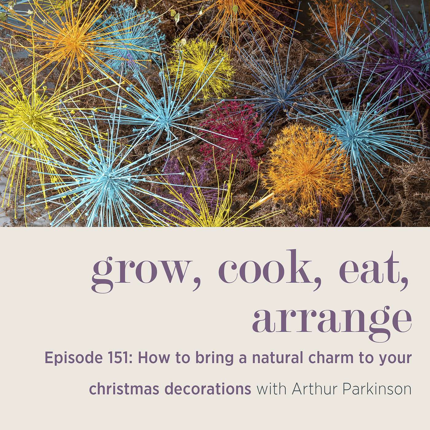 cover of episode How to Bring a Natural Charm to Your Christmas Decorations with Arthur Parkinson - Episode 151