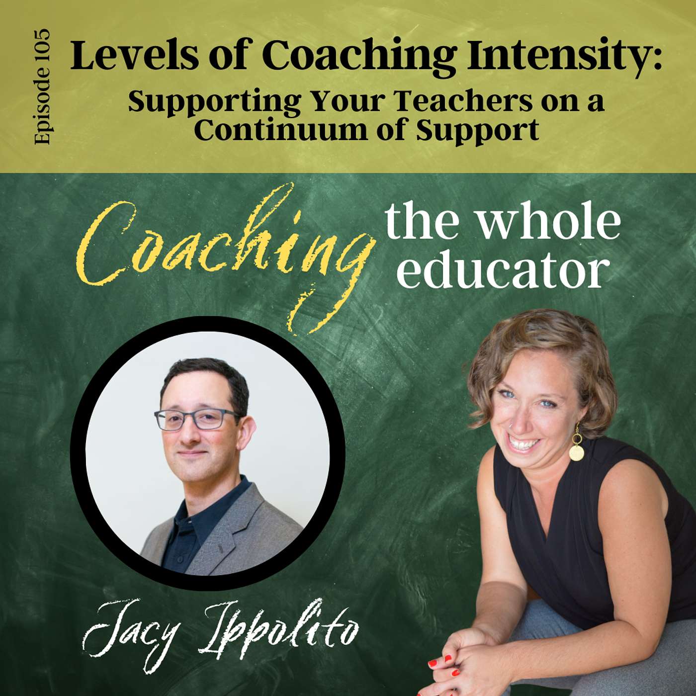 #105: Levels of Coaching Intensity: Supporting Your Teachers on a Continuum of Support