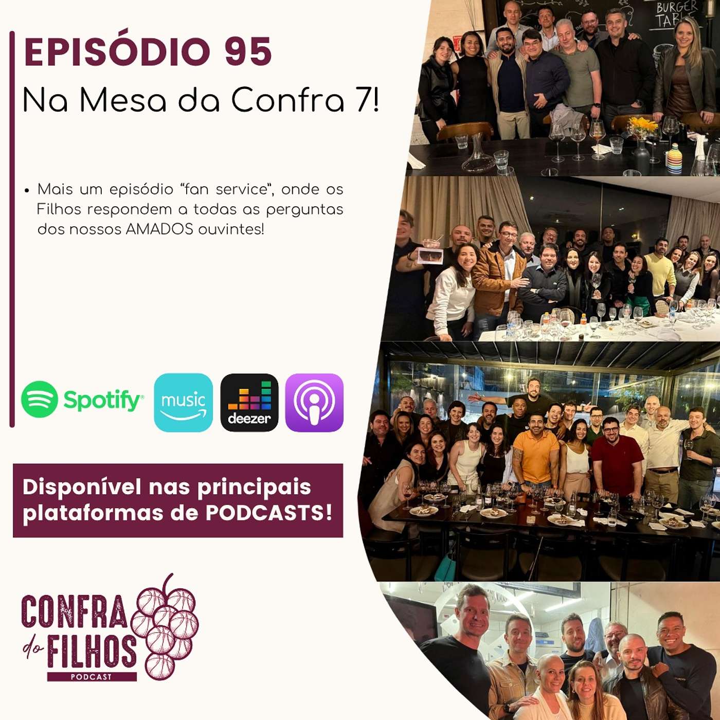 Ep.95 - Na mesa da Confra 7! Ep.95 - Na mesa da Confra 7!