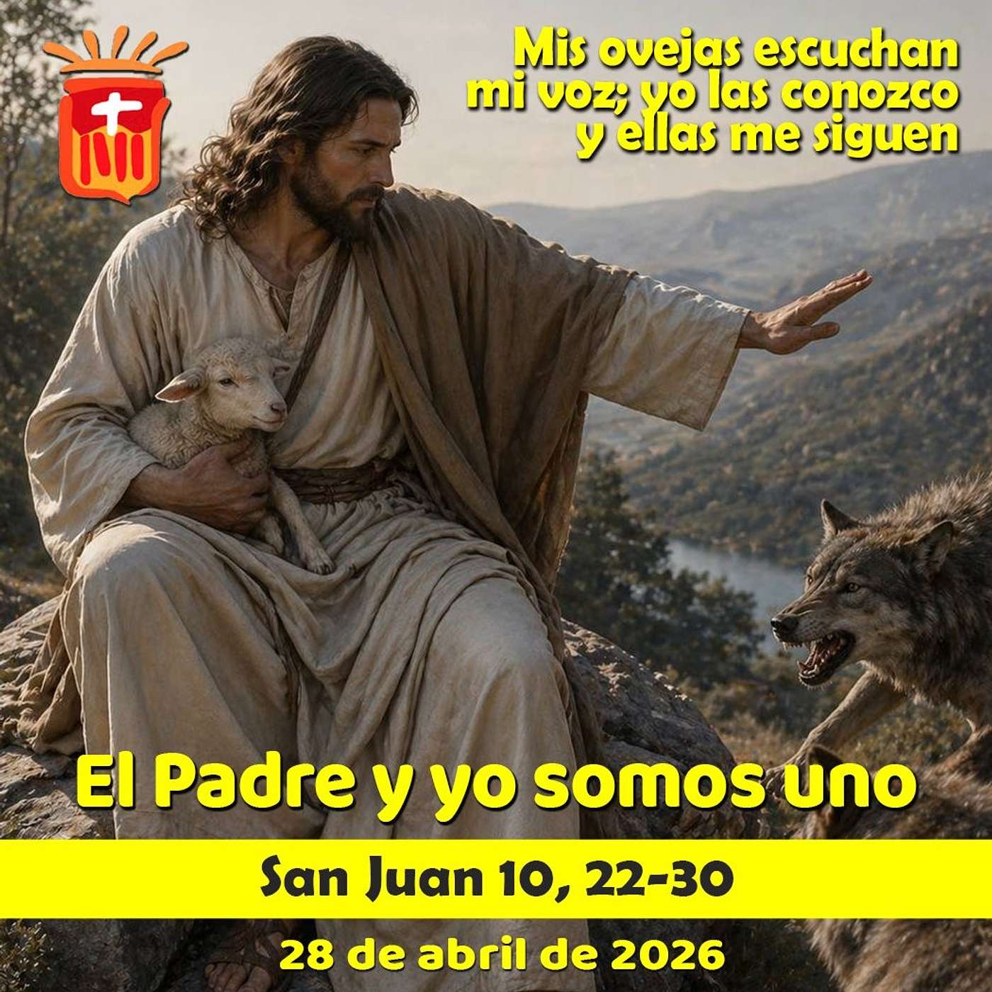 2026-04-28 San Juan 10, 22-30: Martes IV Pascua