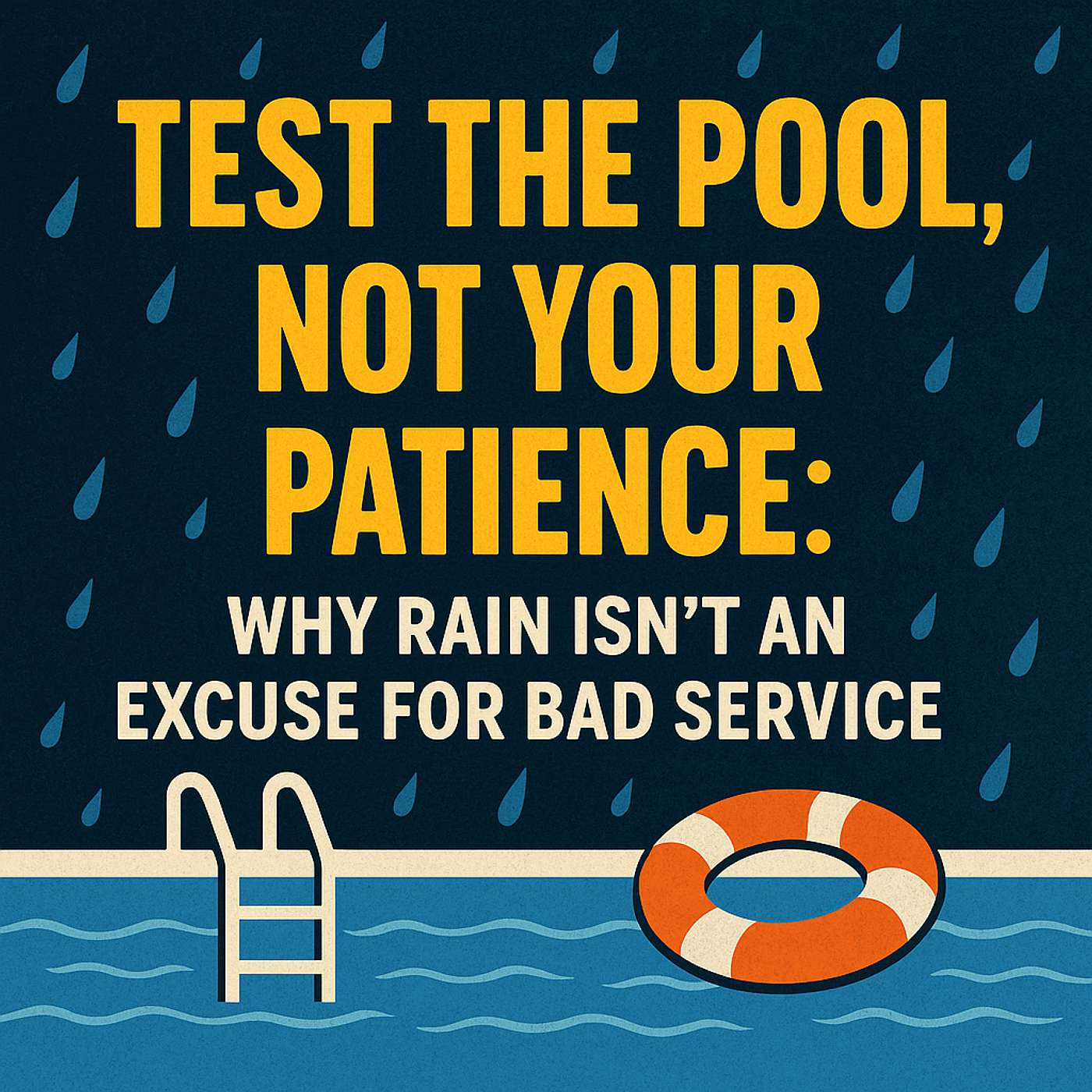 Back in Our Day, Pool Techs Worked in the Rain — And Didn’t Cry About It