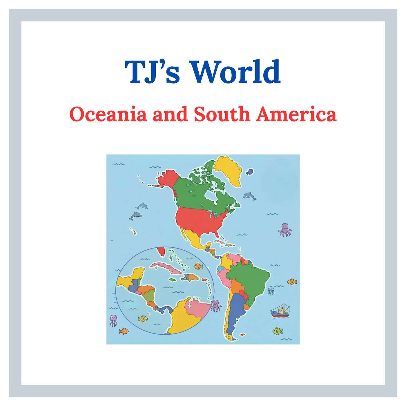 TJ's Second Quiz: Oceania and South America episode artwork