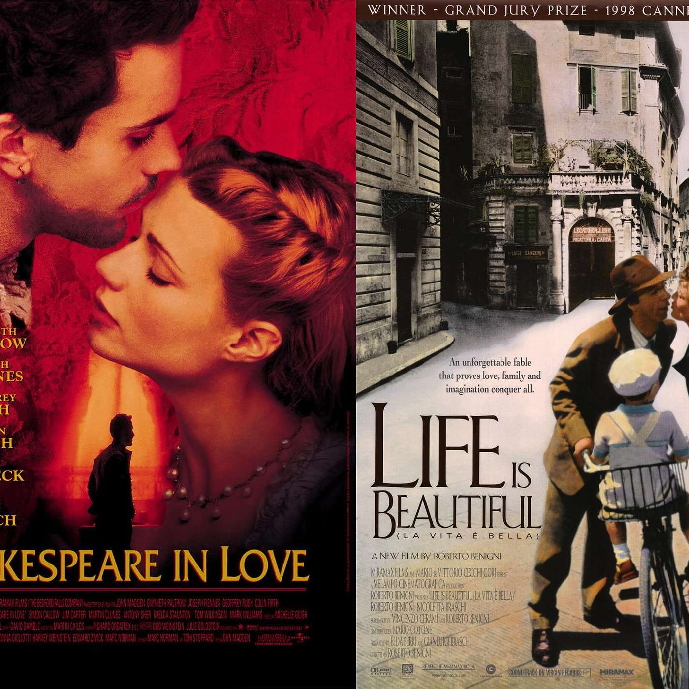 110: Shakespeare in Love (1998) and Life Is Beautiful (1998)