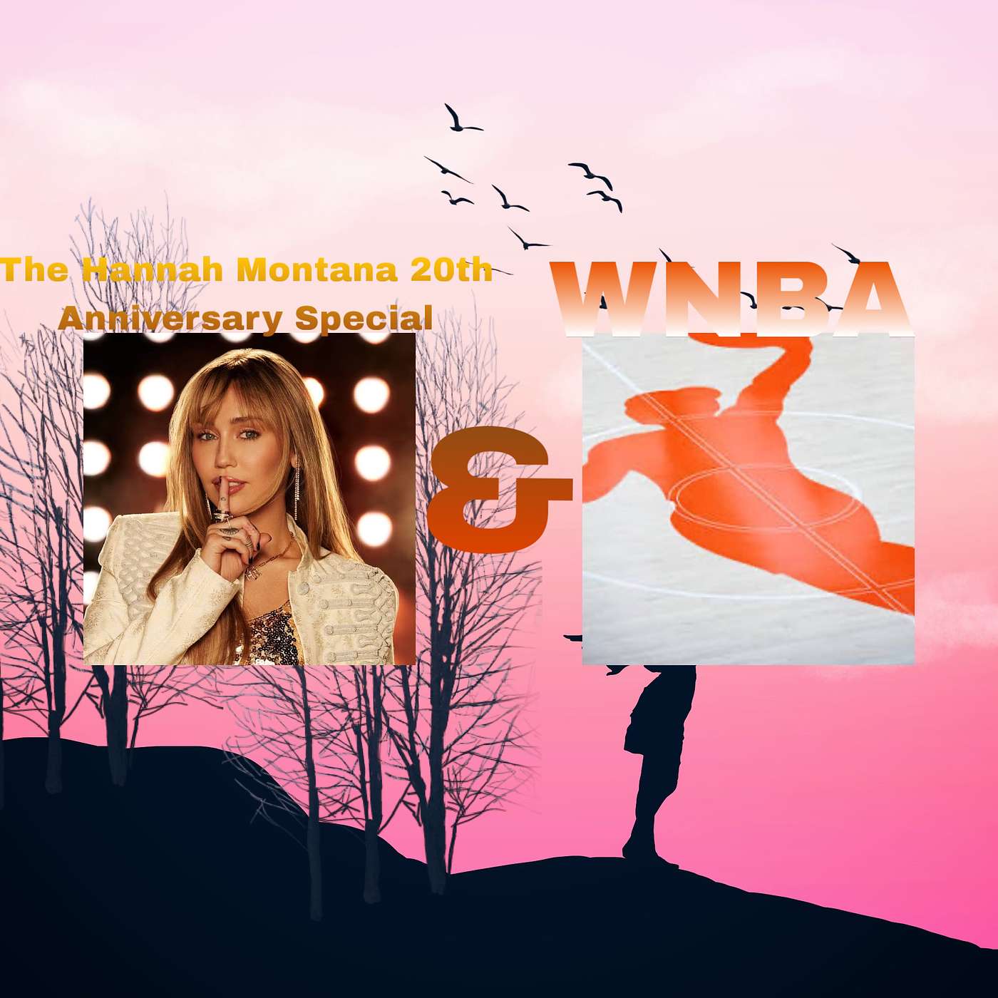 The Hannah Montana 20th Anniversary Special & WNBA episode artwork