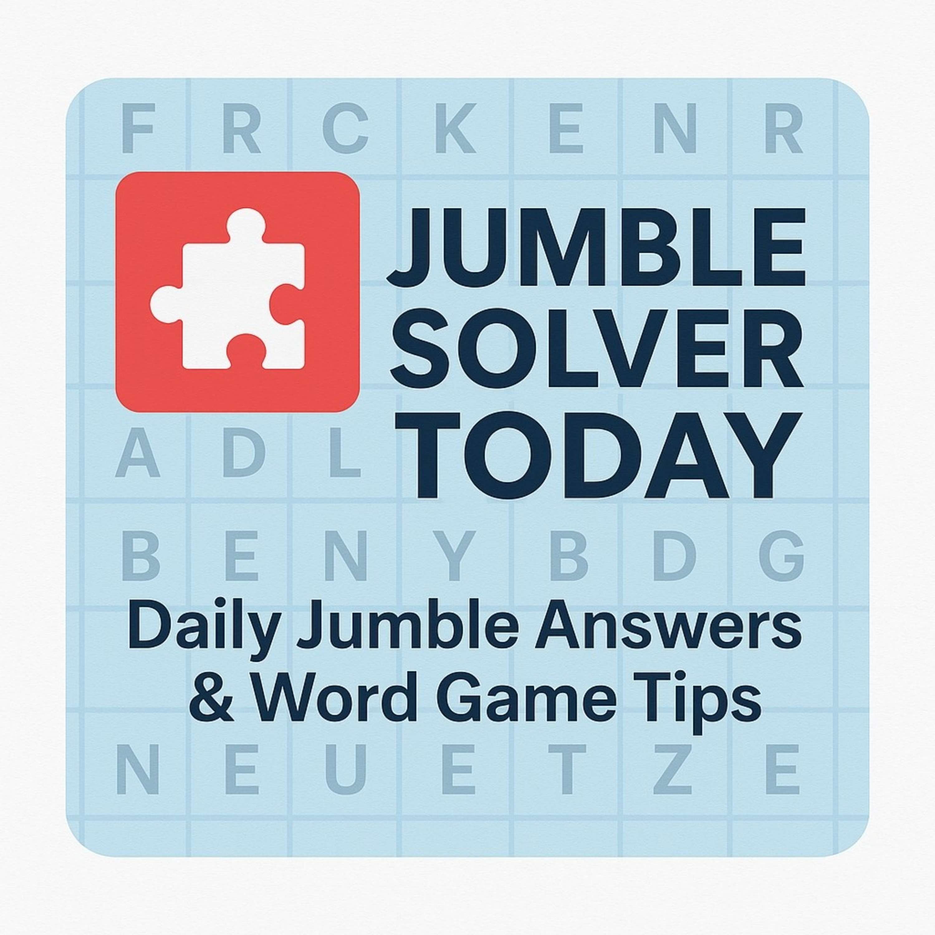 Word Puzzle Help — Daily Jumble Answers & Brain Games