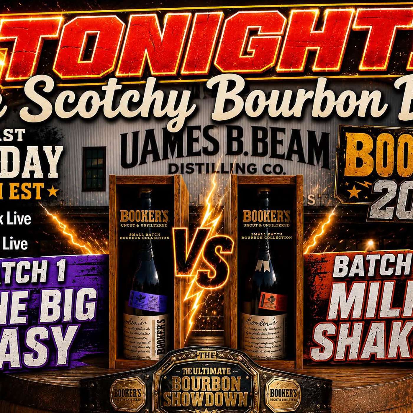 Big Easy Vrs Milkshake In A Barrel-Proof Booker's Review episode artwork