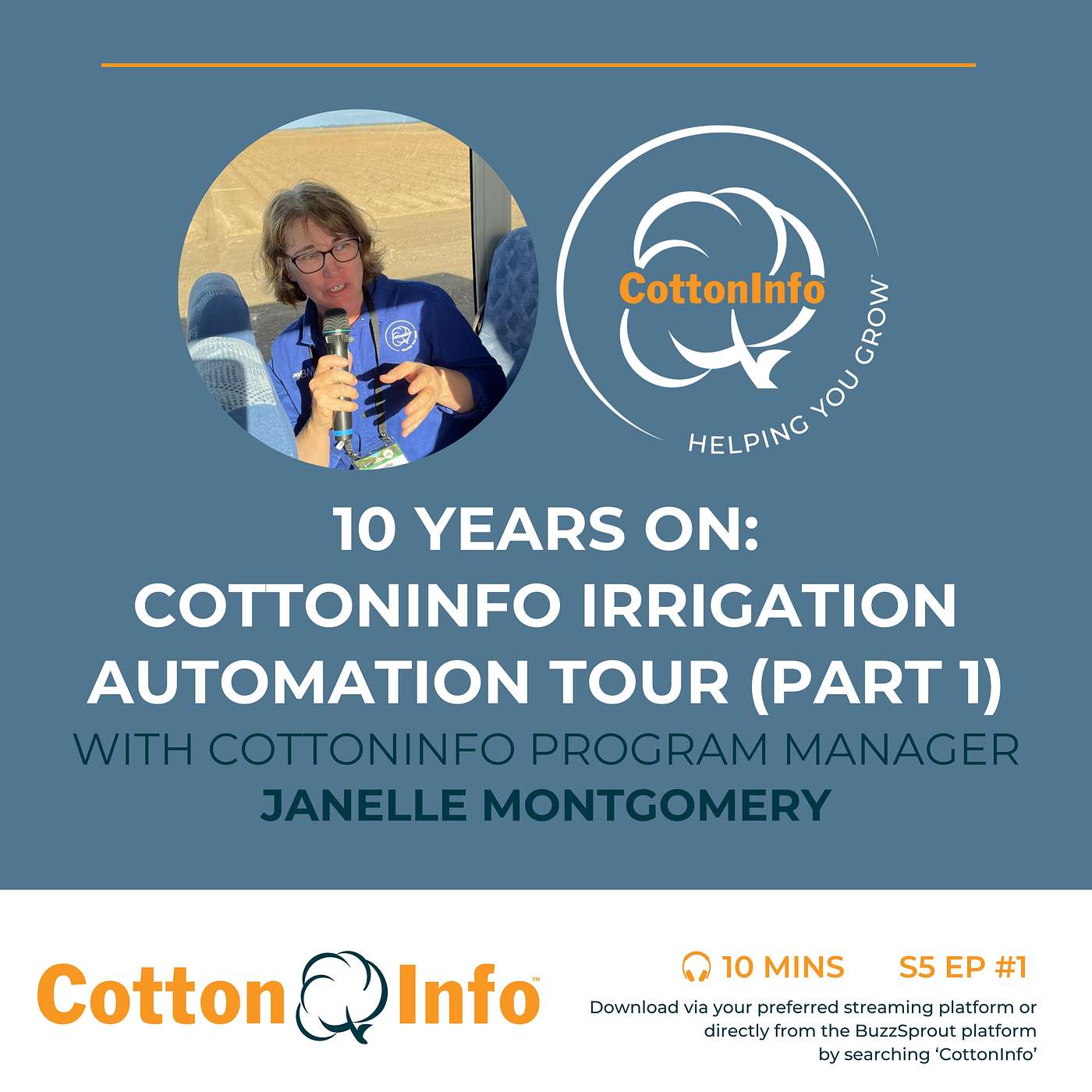 ((SEASON 5)) 10 years on: CottonInfo Irrigation Automation Tour (Part 1) with Janelle Montgomery