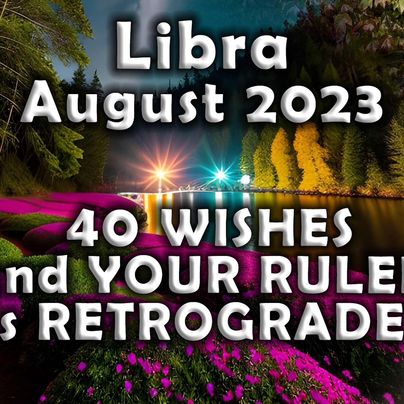 Libra August 2023 40 WISHES & YOUR RULER is RETRO! (Astrology Horoscope Forecast)