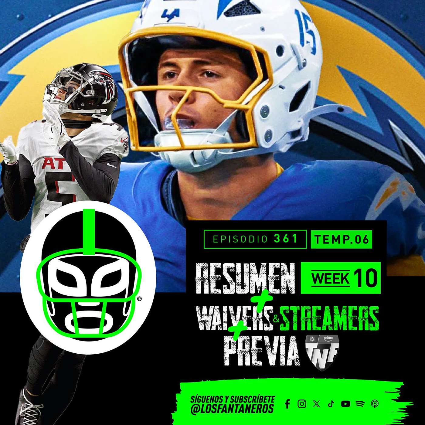 El resumen de la NFL  Semana 10 + Waivers y Streamers + Previa TNF