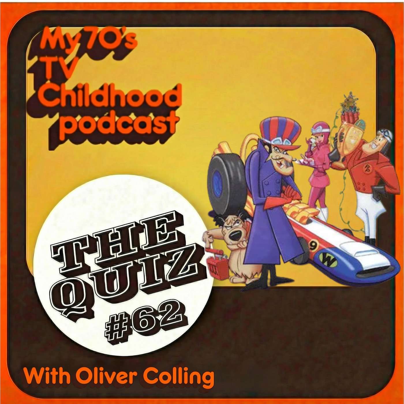 My 70s TV Childhood Quiz #62: Dangerous Drivers | Wacky Races Quiz