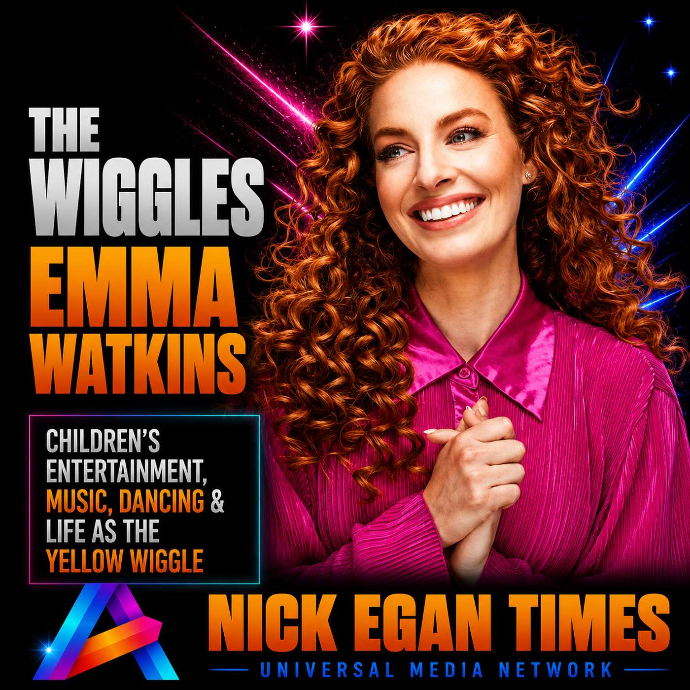 The Wiggles - Emma Watkins Children’s Entertainment, Music, Dancing & Life as the Yellow Wiggle | Nick Egan Times episode artwork