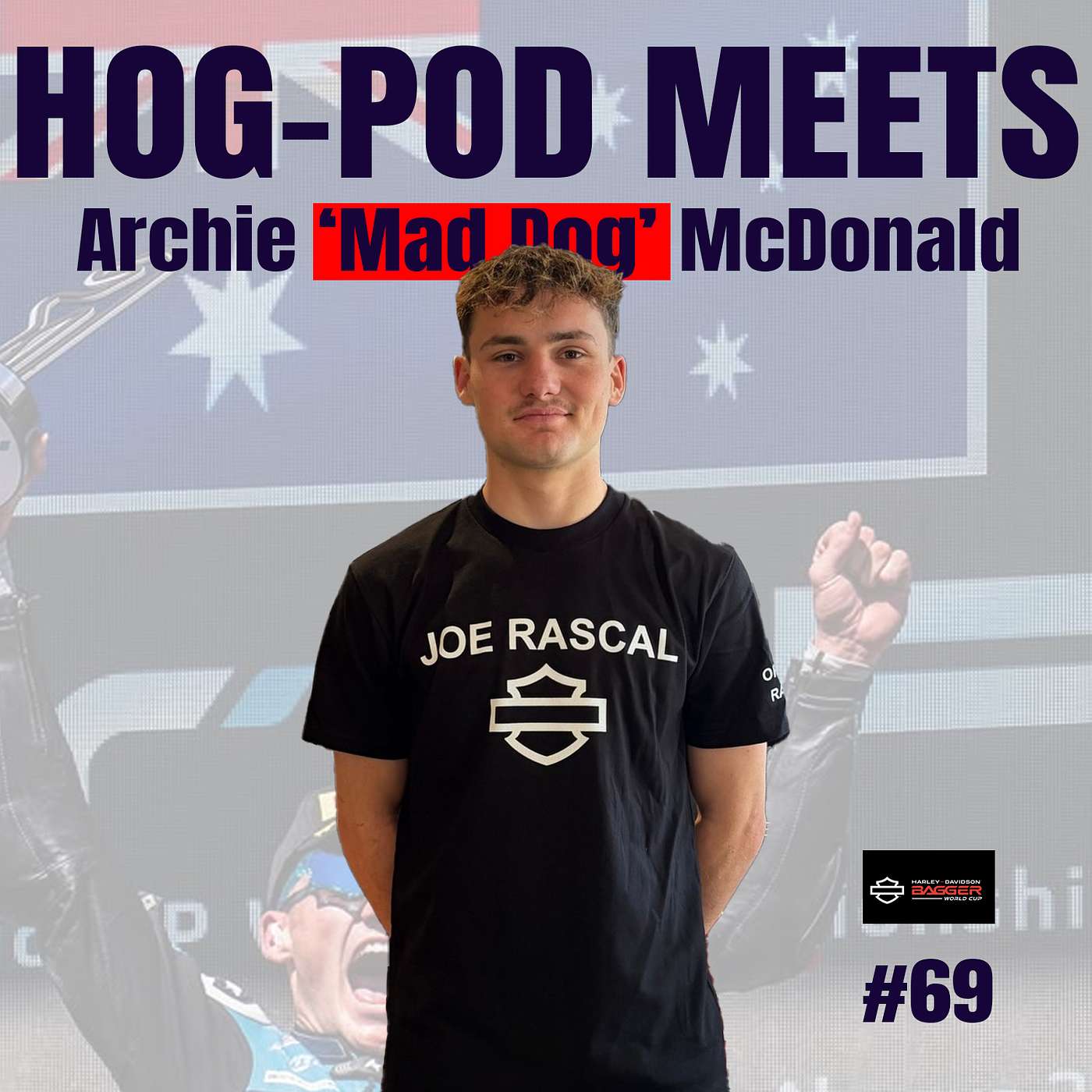 HOG-POD Meets BWC Rider Archie McDonald of Joe Rascal Racing Australia