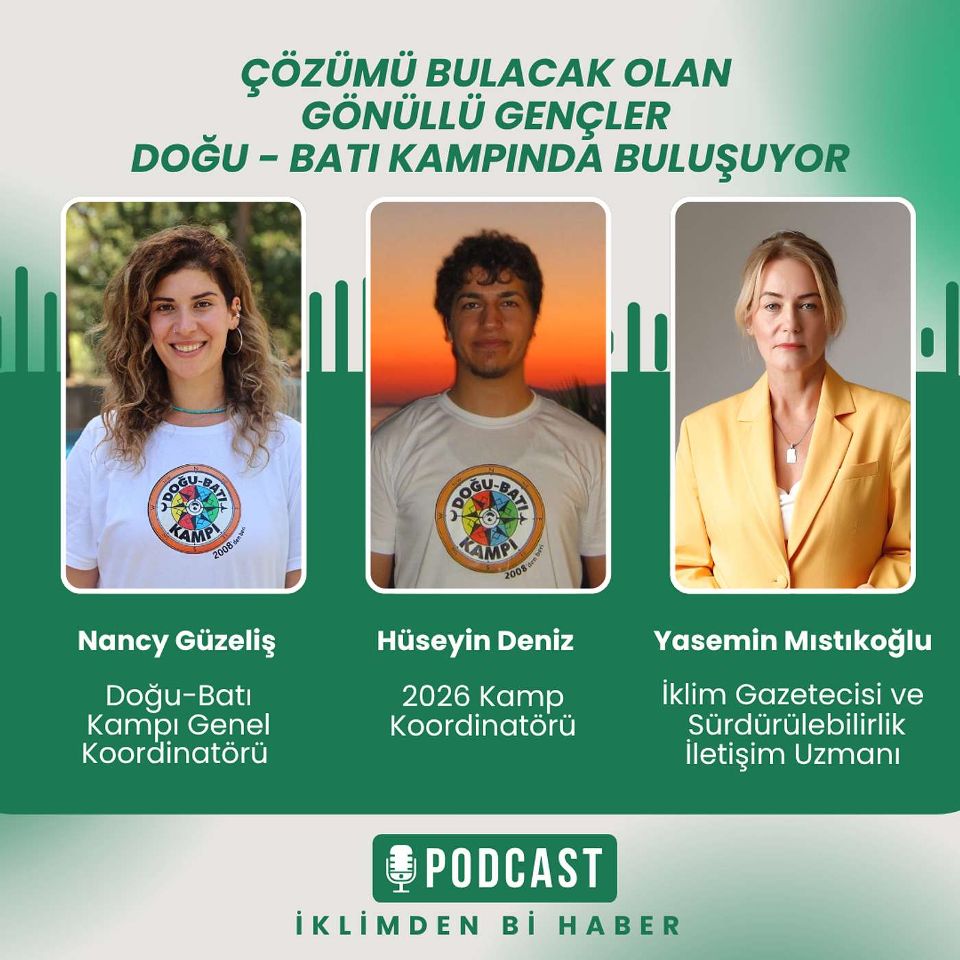 Çözümü Bulacak Olan Gönüllü Gençler Doğu - Batı Kampında Buluşuyor - (İklimden Bi Haber) #podcast episode artwork