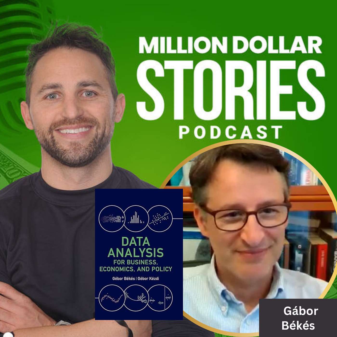 #187 - Gábor Békés. (Data Analysis for Business, Economics, and Policy) episode artwork