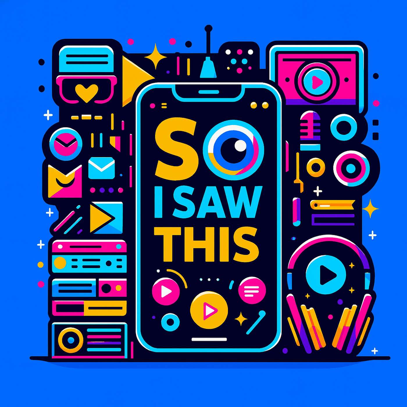 I saw this . . . podcast artwork