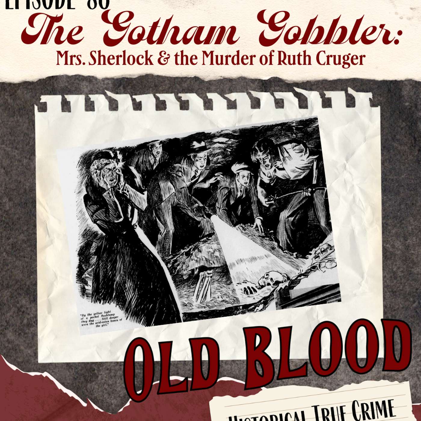 The Gotham Gobbler: Mrs. Sherlock and the Murder of Ruth Cruger artwork