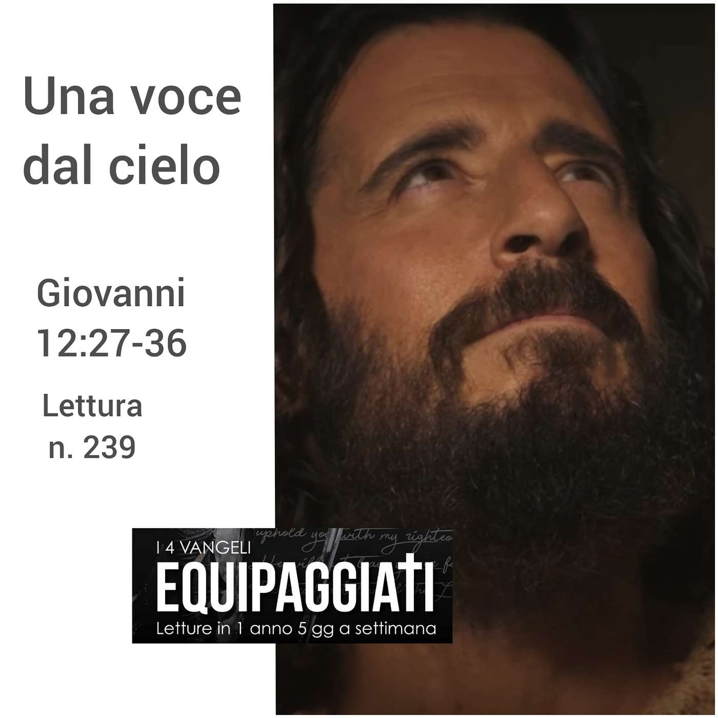 Una voce del cielo - Giovanni 12:27-36 - #239 Una voce del cielo - Giovanni 12:27-36 - #239