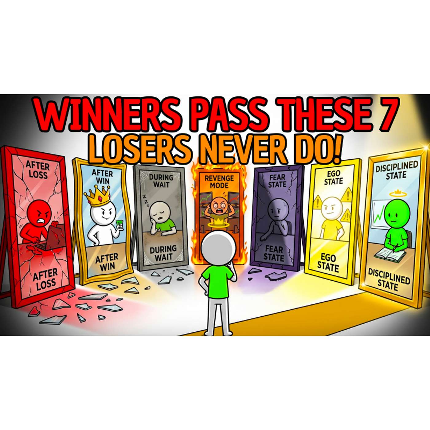 7 Trading Psychology Tests That Separate Winners From Losers episode artwork