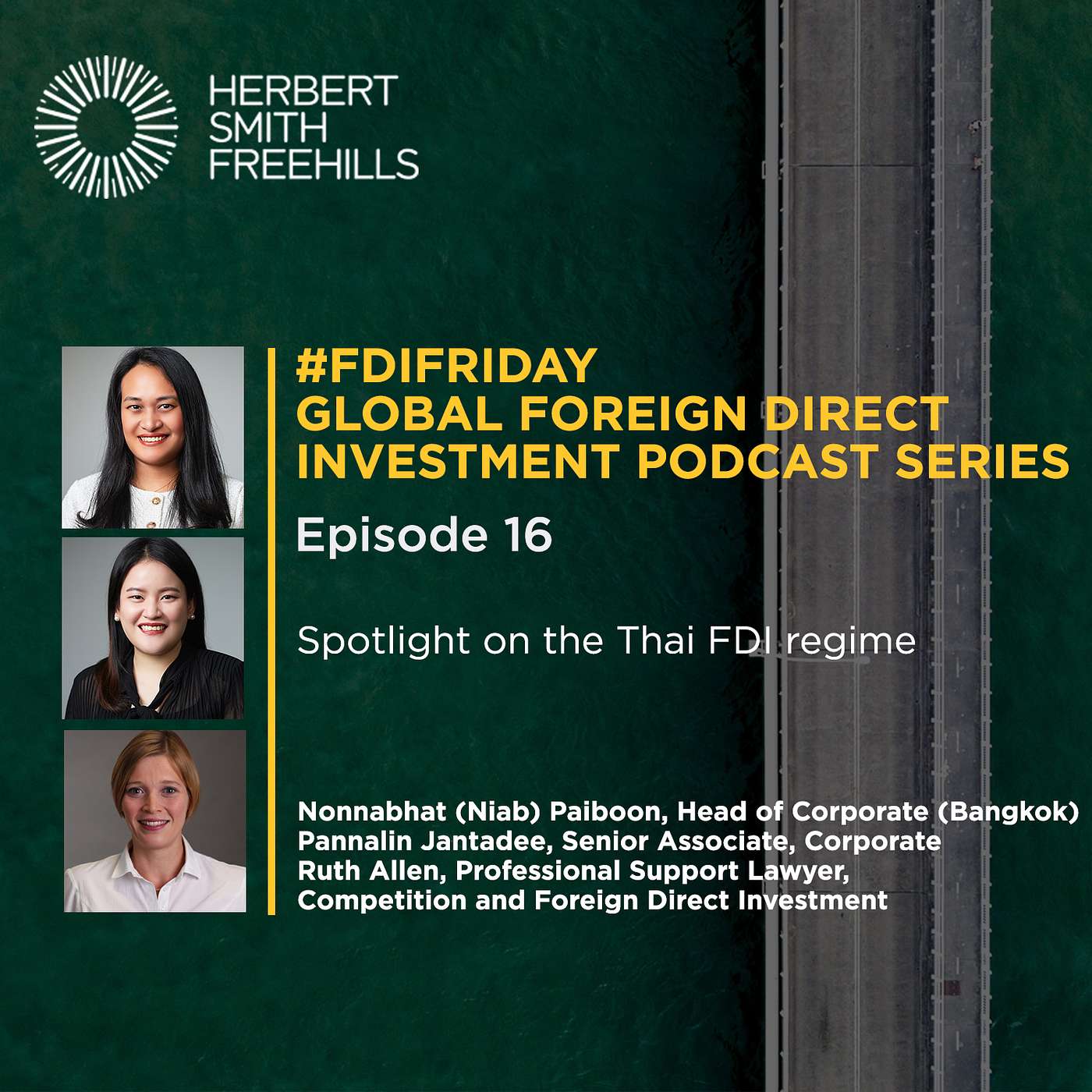 #FDIFriday EP16: Spotlight on the Thai FDI regime episode artwork
