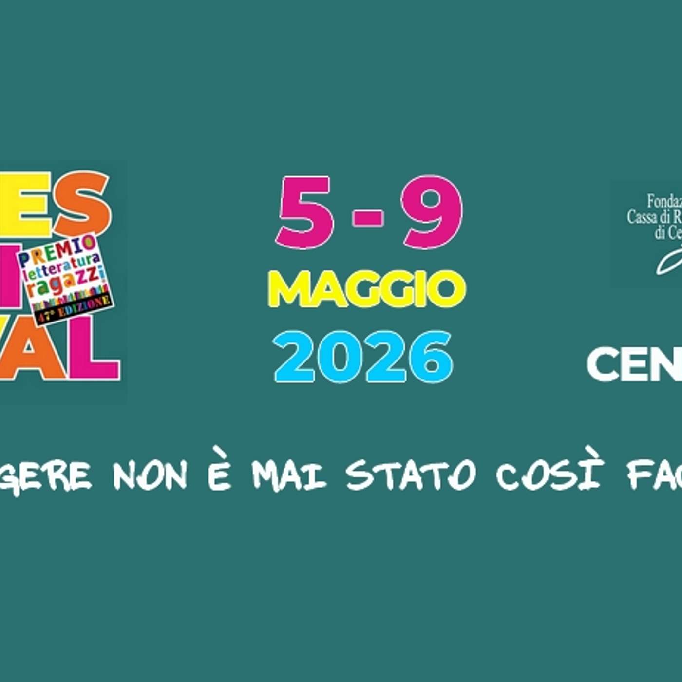 Premio Letteratura Ragazzi di Cento  47esima edizione dal 5 al 9 maggio 2026    Intervista a Elena Melloni episode artwork