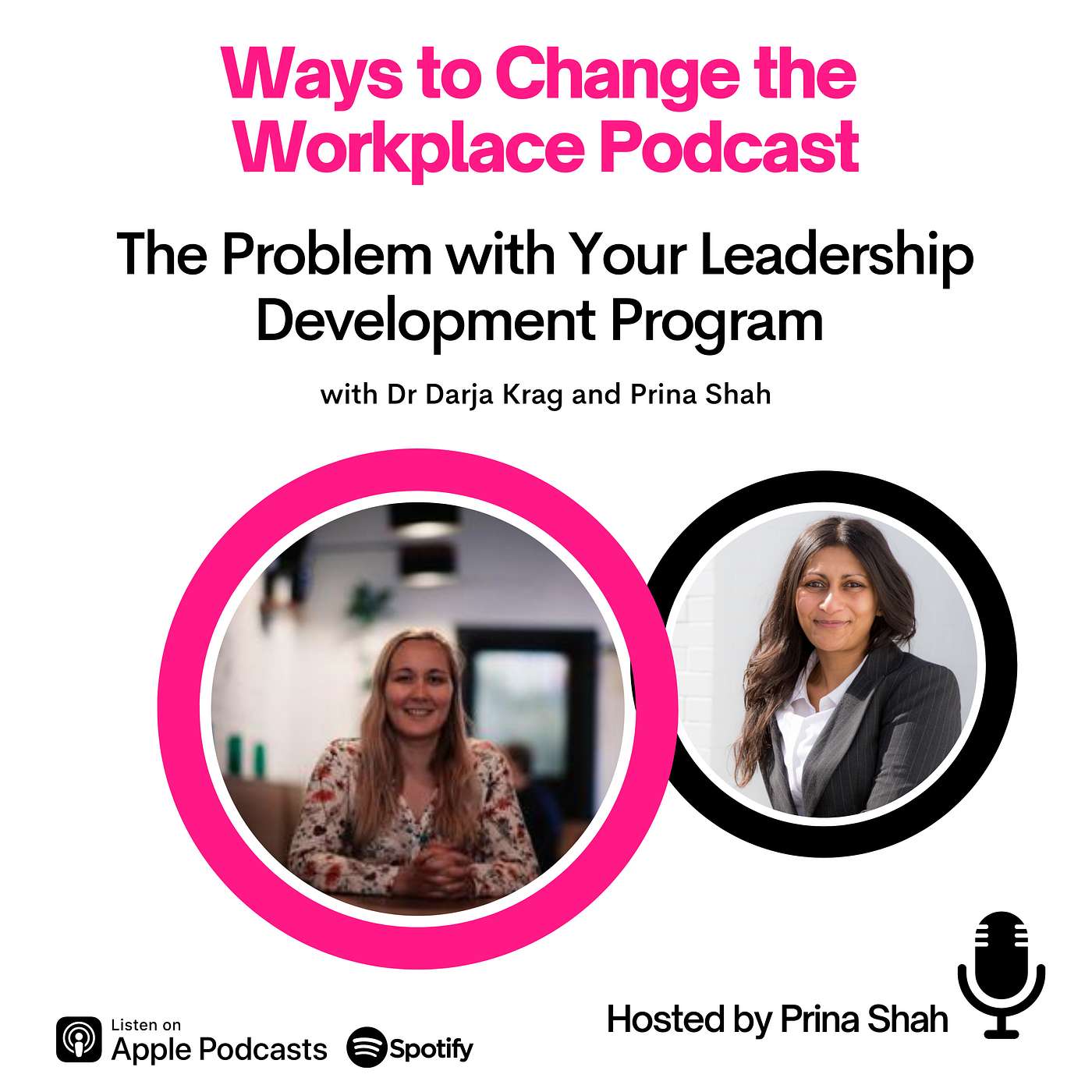 57. The Problem with Your Leadership Development Program with Dr Darja Kragt and Prina Shah episode artwork