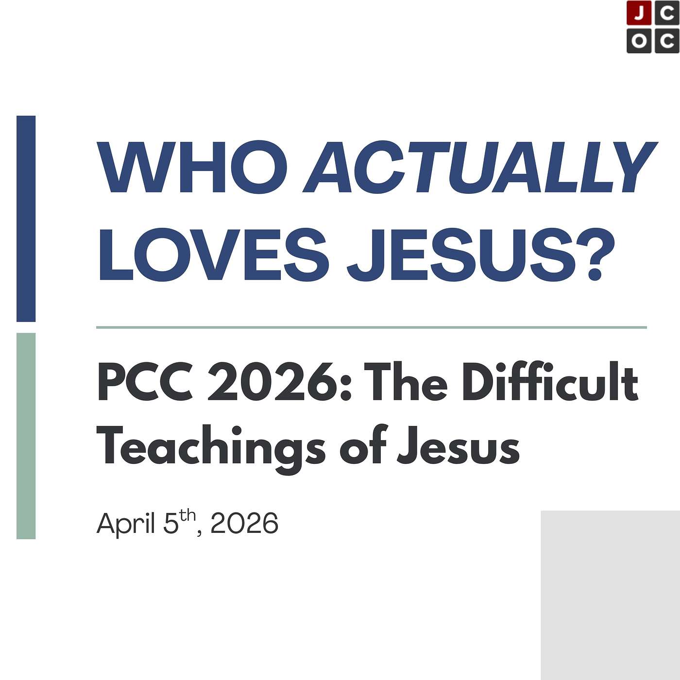 Who Actually Loves Jesus? episode artwork