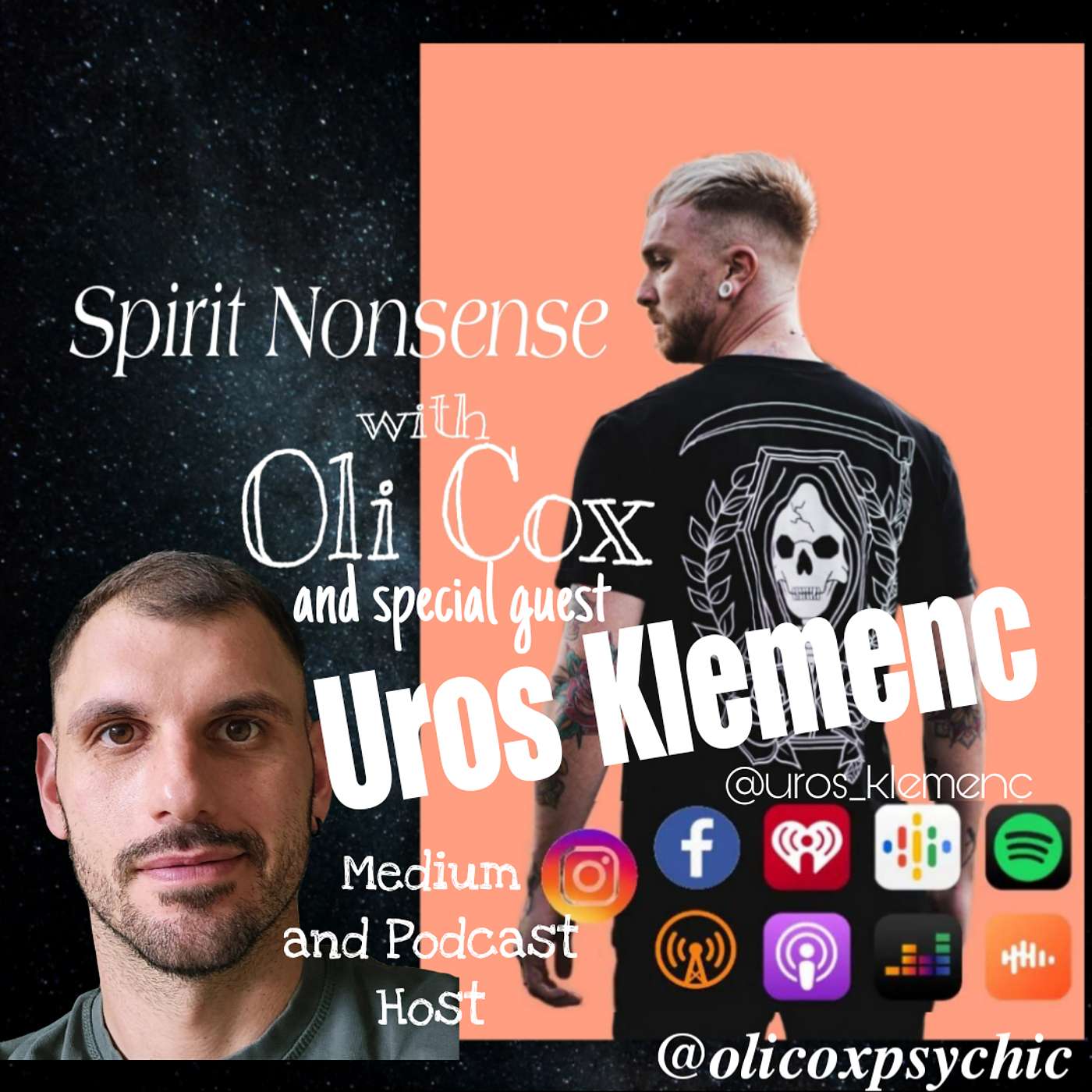 Spirit Guides, Hauntings and Mediumship - Oli chats with Uros Klemenc - a Medium from Slovenia