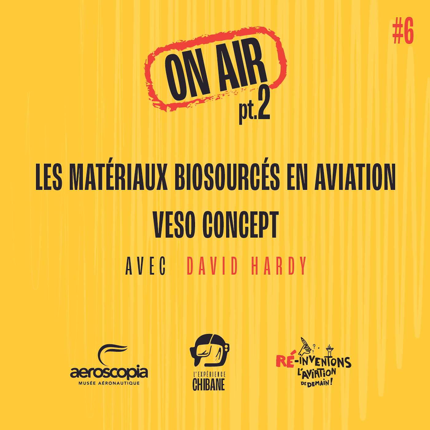 [ON AIR] Les matériaux biosourcés en aviation avec David Hardy de VESO Concept