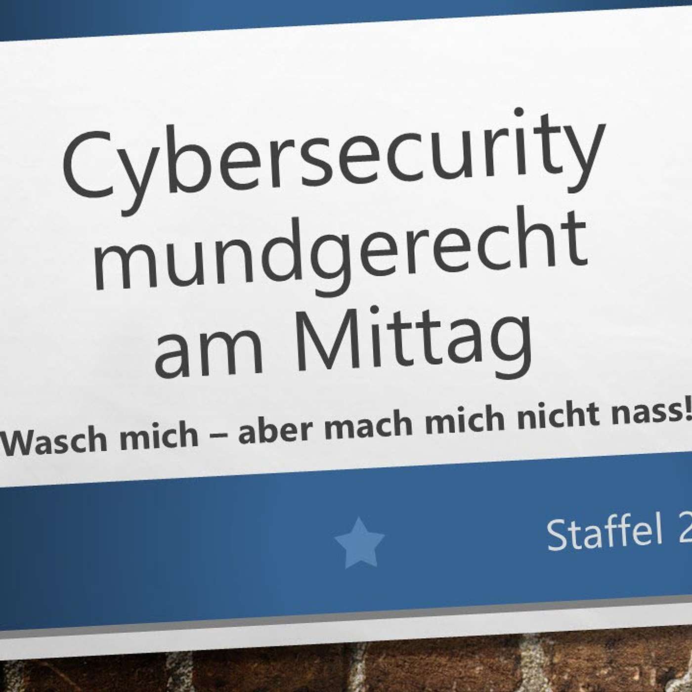 Wasch mich - aber mach' mich nicht nass! episode artwork