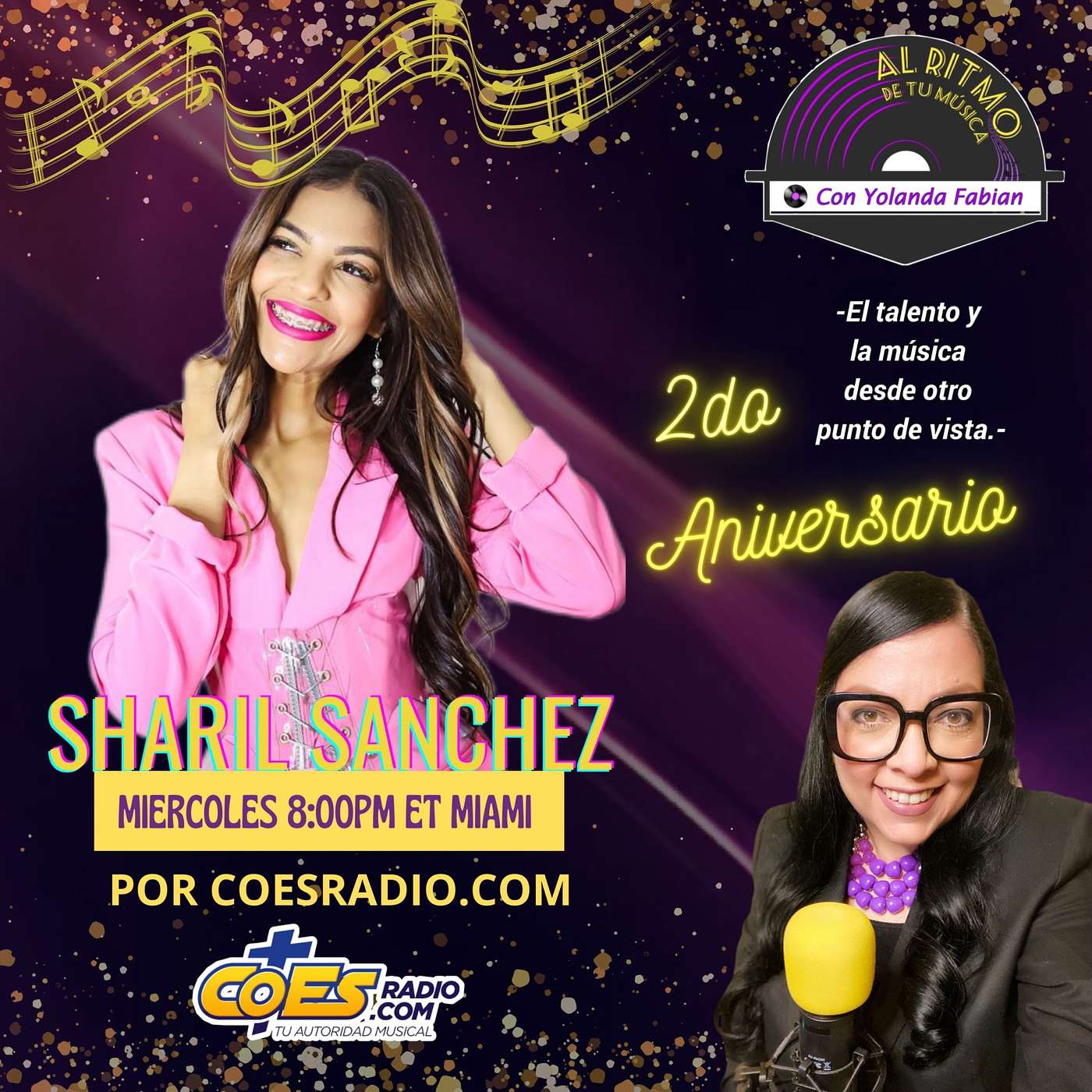 Sharil en Al Ritmo de tu Música con Yolanda Fabian 2do Aniversario episode artwork