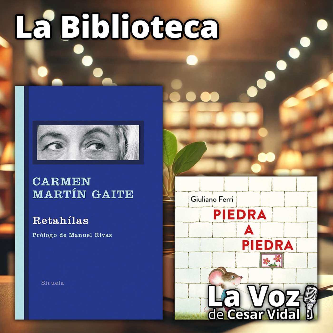 La Biblioteca: "Retahílas" y "Piedra a piedra" - 27/11/25