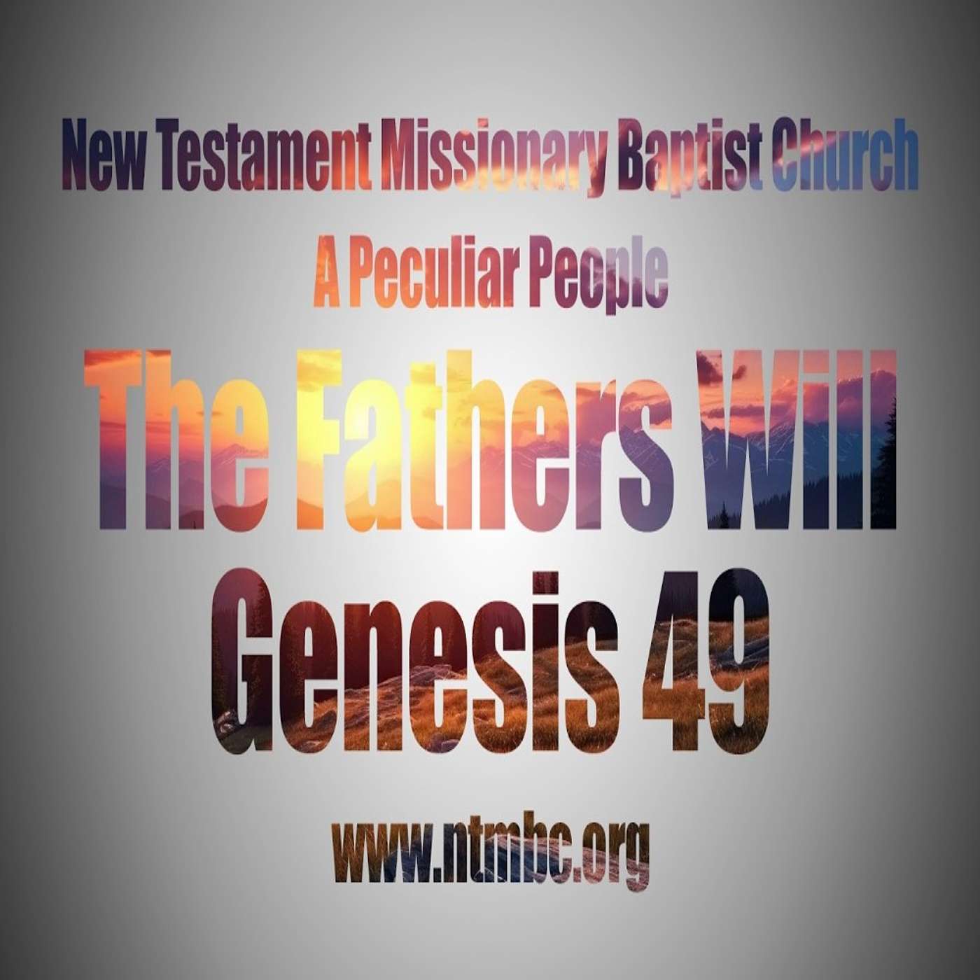 A Peculiar People: The Father's Will, Genesis 49 (Audio) A Peculiar People: The Father's Will, Genesis 49 (Audio)