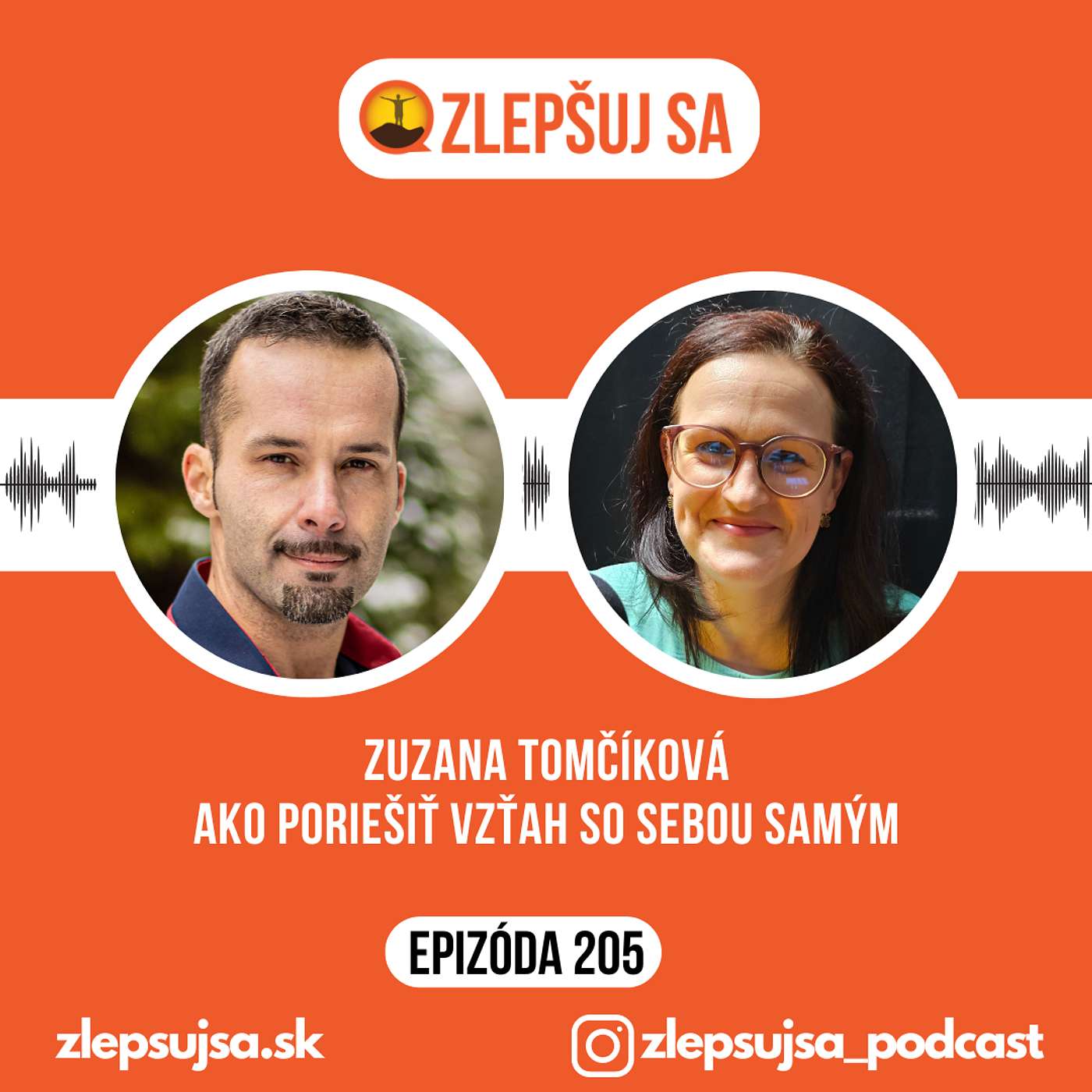 205. Zuzka Tomčíková: Ako poriešiť vzťah so sebou samým episode artwork