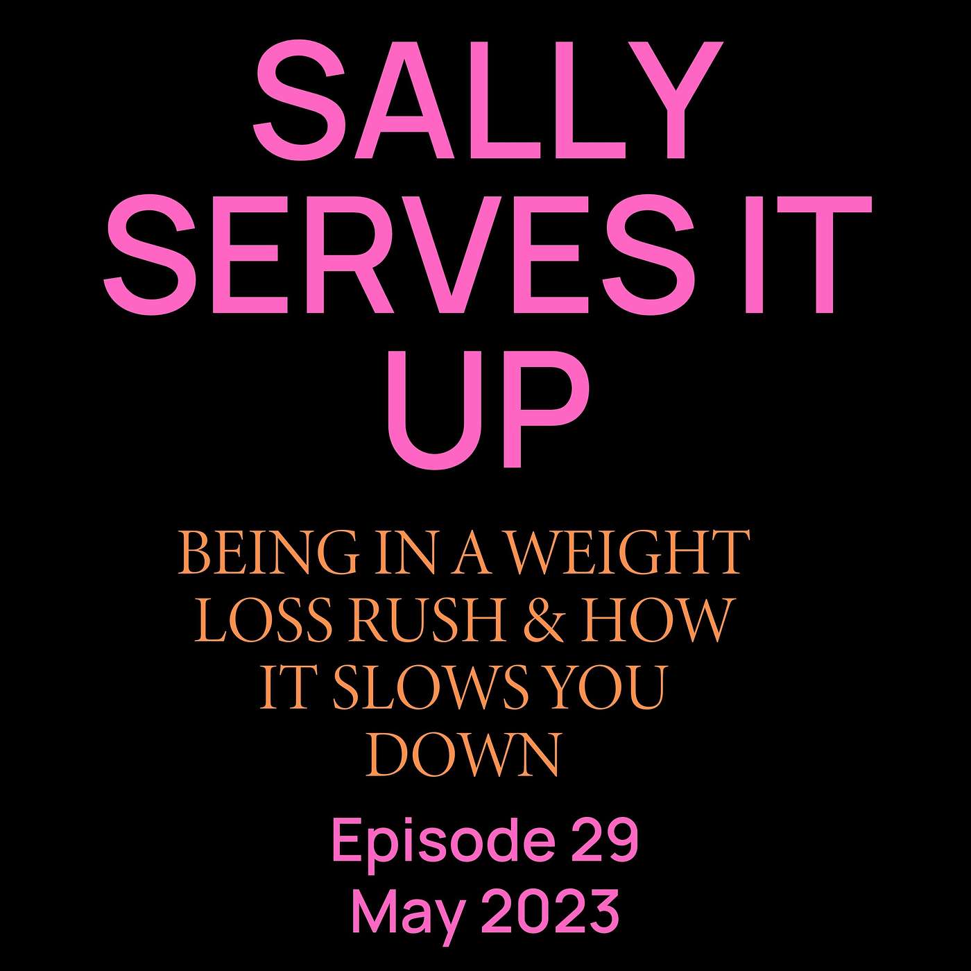 Sally Serves It Up