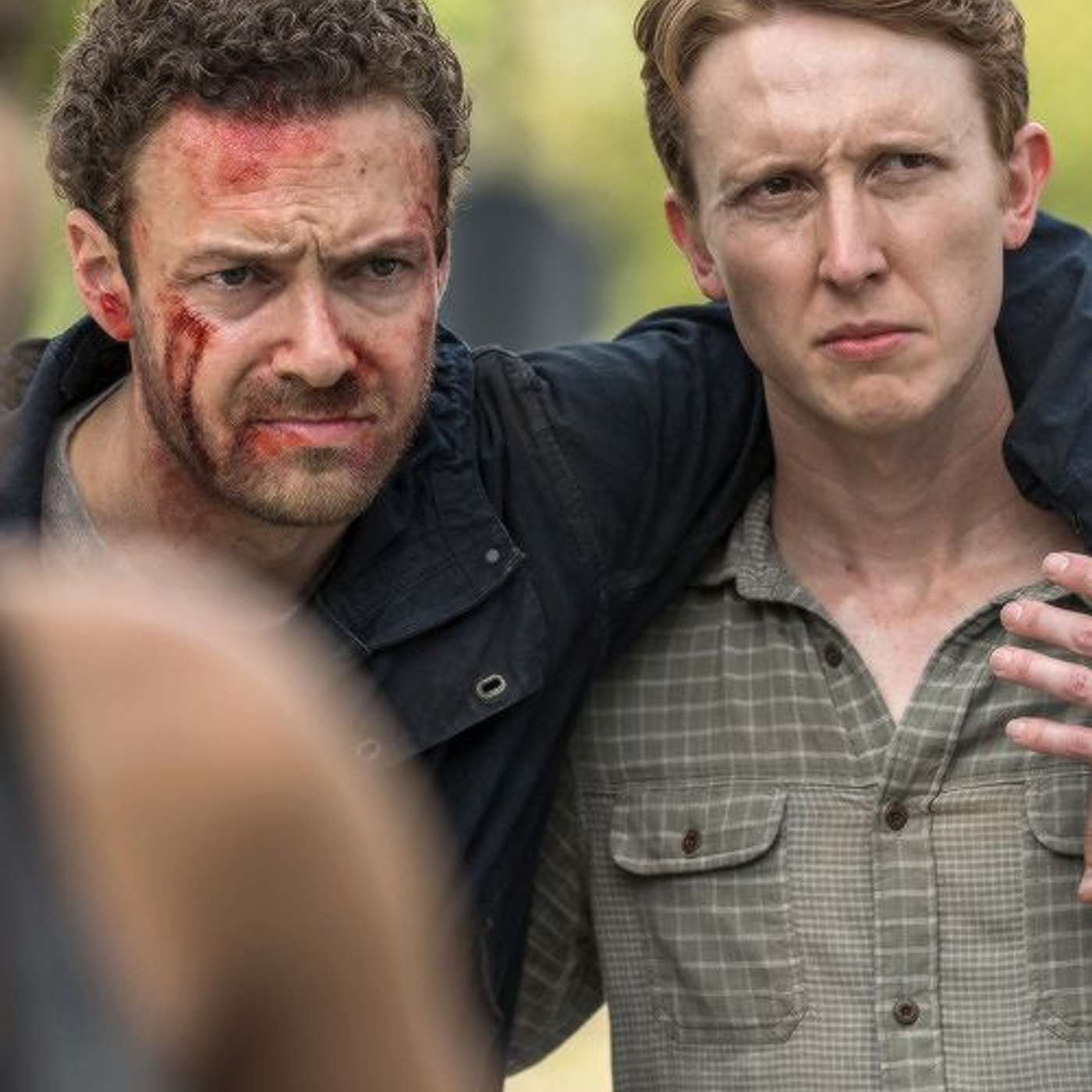 cover of episode (Episode 17)-“The Walking Dead” Interview: Jordan Woods-Robinson (Eric).