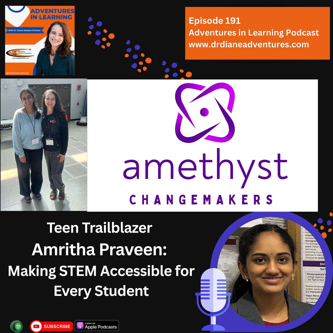 Teen Trailblazer Amritha Praveen: Making STEM Accessible for Every Student episode artwork