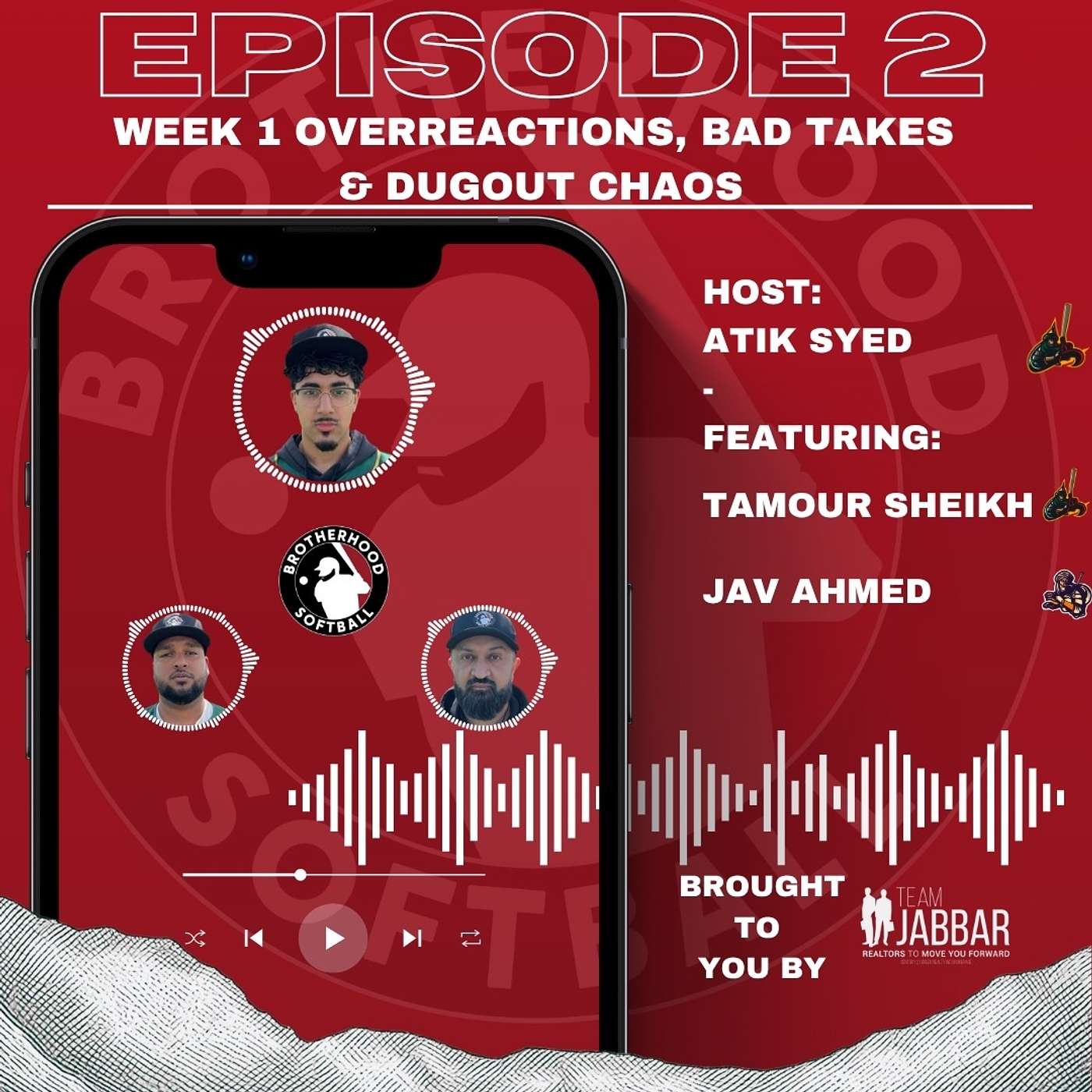 Episode 2 - Week 1 Overreactions, Bad Takes & Dugout Chaos episode artwork