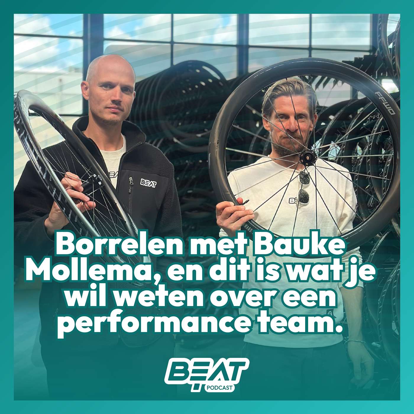 'Borrelen met Bauke Mollema, en dit is wat je wil weten over een performance team.' Thijs & Geert #13