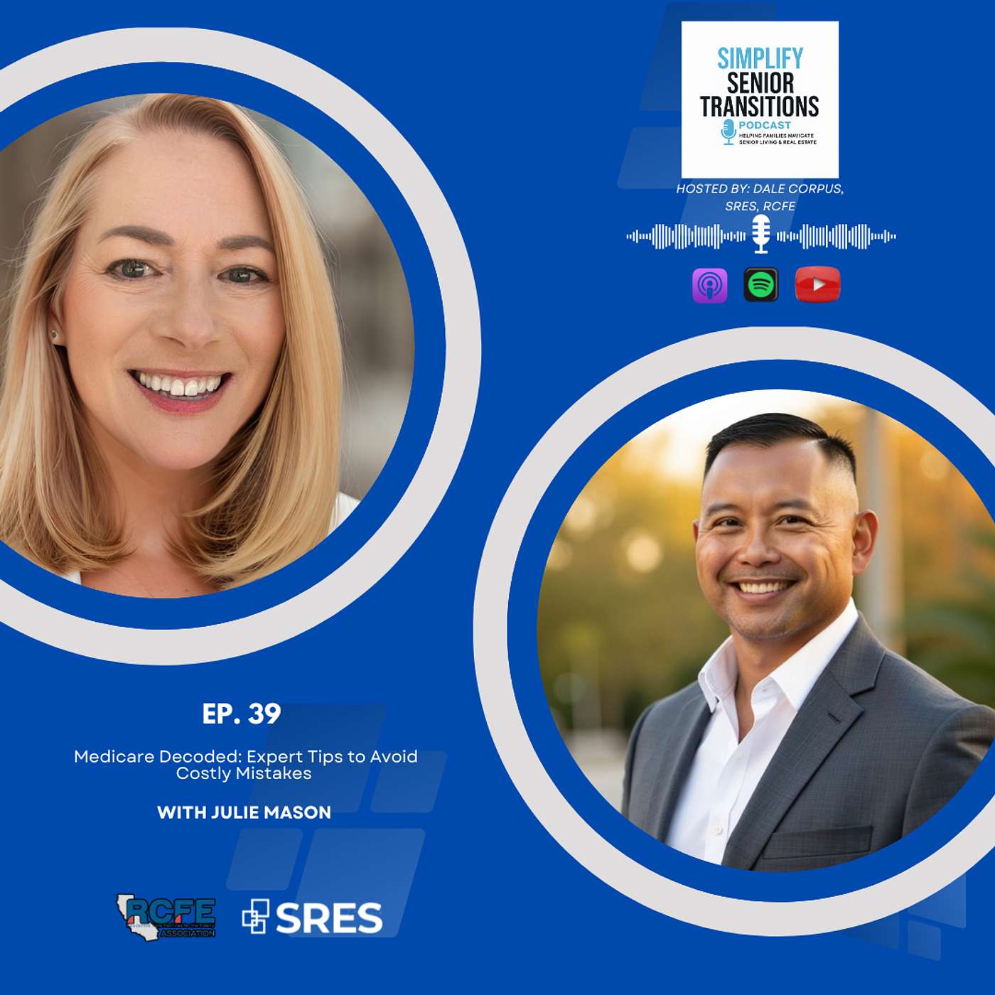 EP39 – Medicare Decoded: Expert Tips to Avoid Costly Mistakes with Julie Mason episode artwork