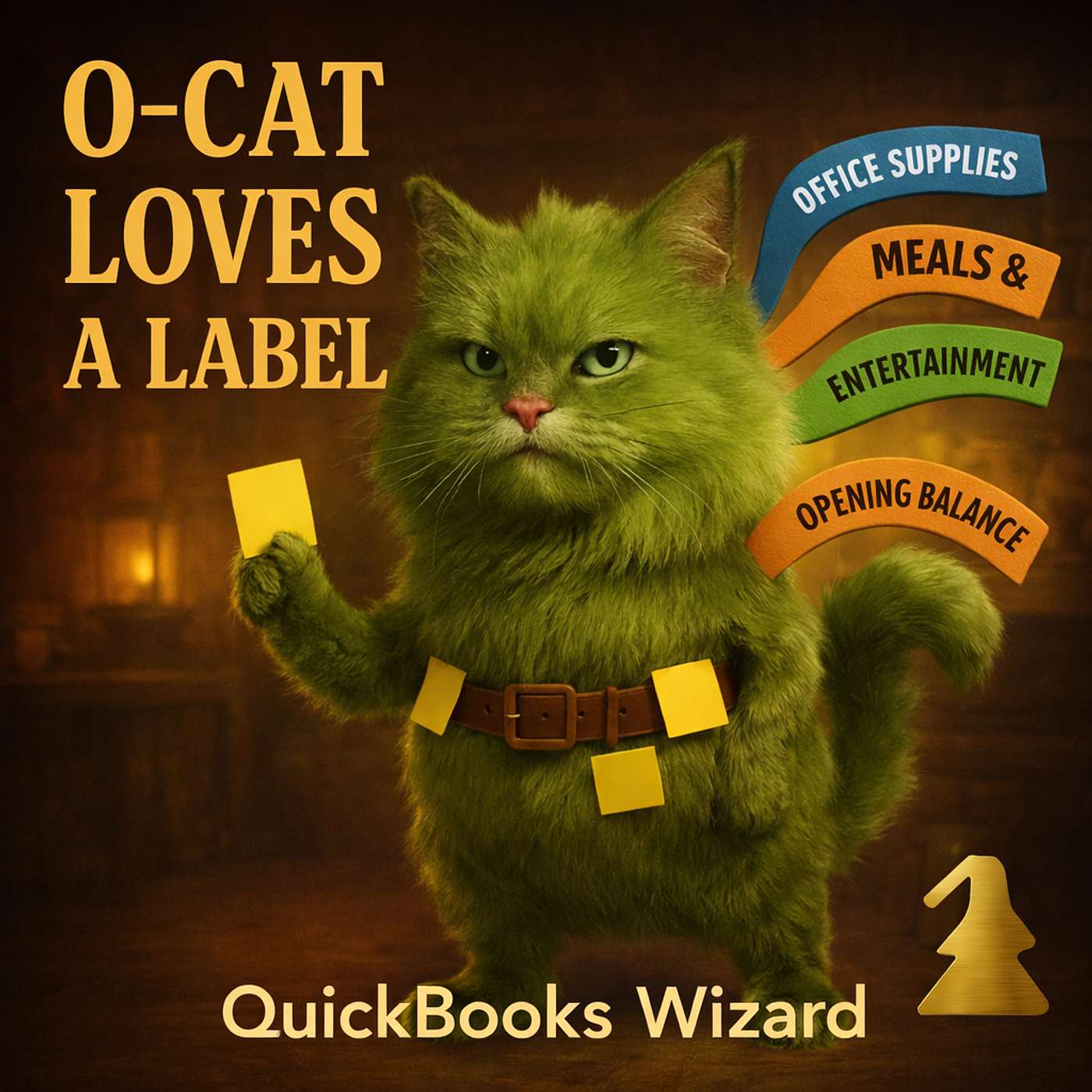 Season 2 Episode 3 - O-Cat Loves a Label episode artwork