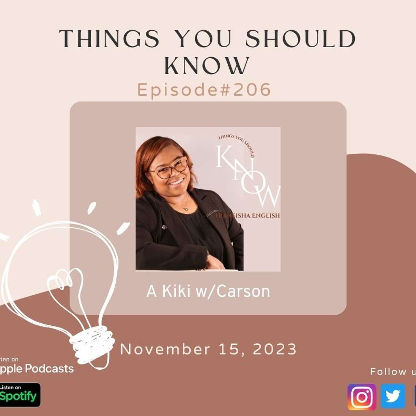 Things You Should Know