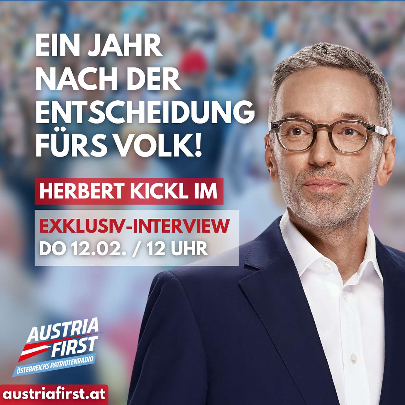 Herbert Kickl im Exklusiv-Interview - 1 Jahr Entscheidung für das Volk episode artwork