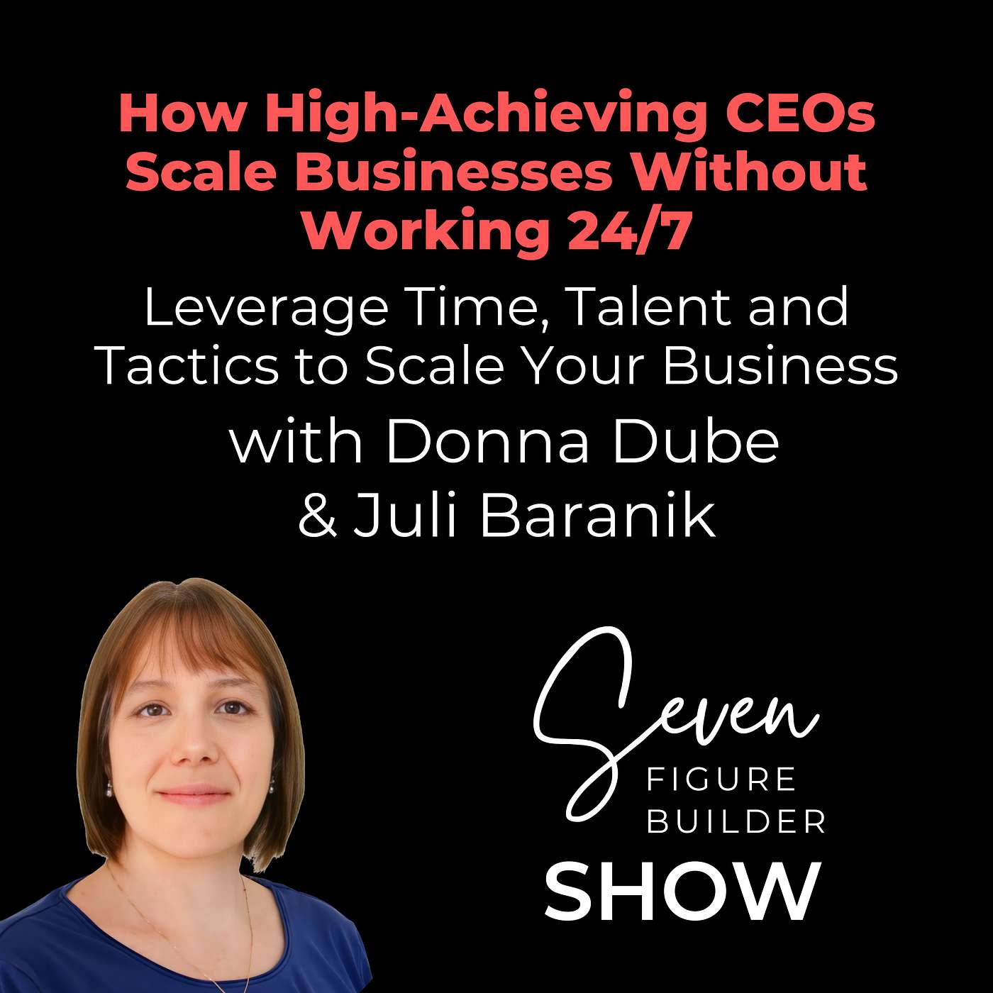 Leverage Time, Talent and Tactics to Scale Your Business with CEO Amplify's Donna Dube episode artwork