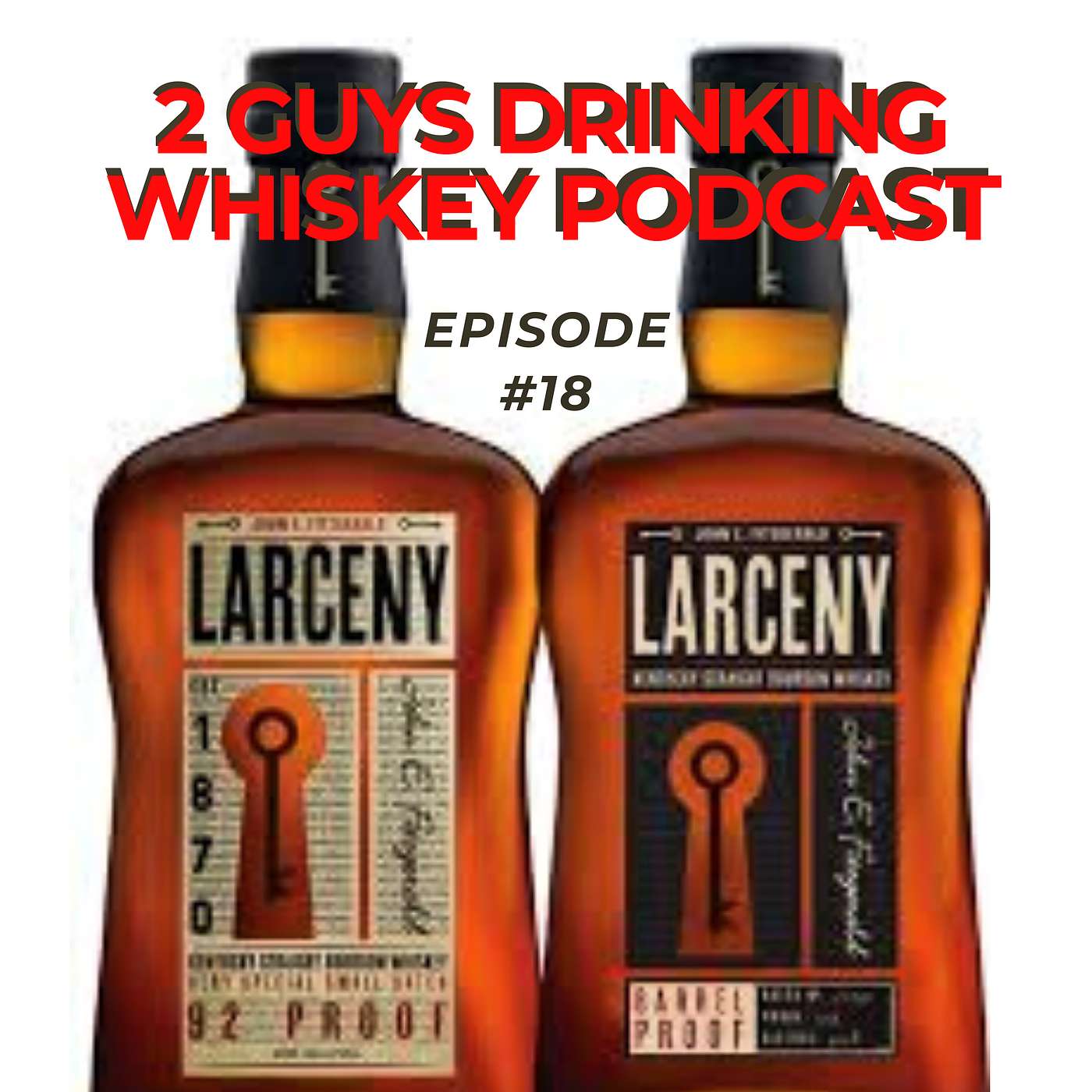 Two Guys Drinking Whiskey