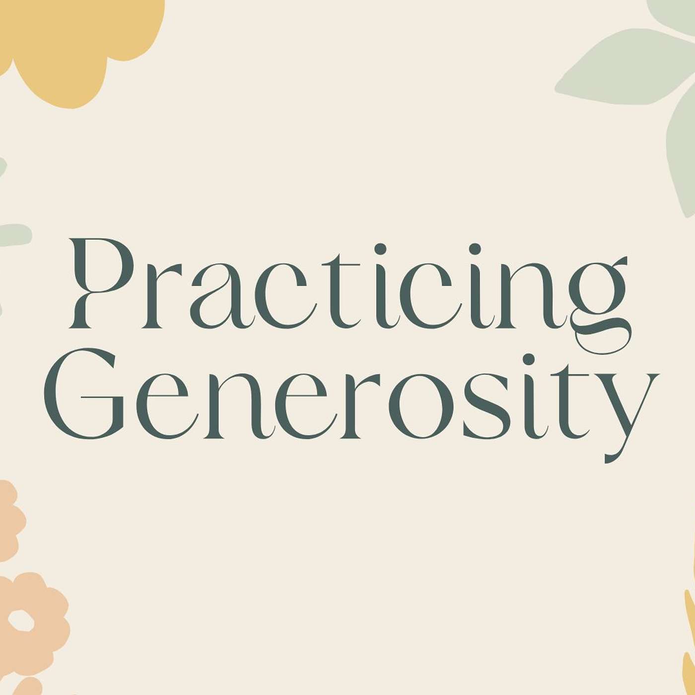 Be Generous To The Poor