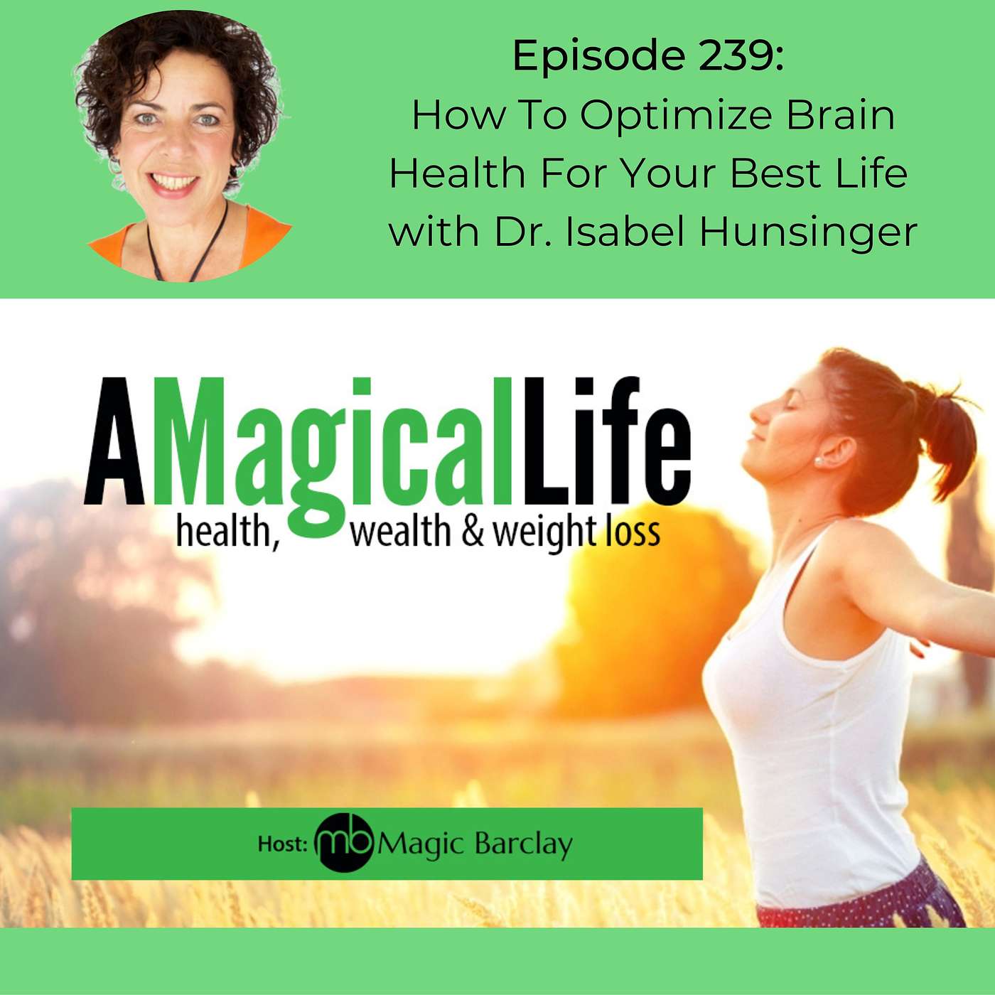 How To Optimize Brain Health For Your Best Life with Dr. Isabel Hunsinger episode artwork