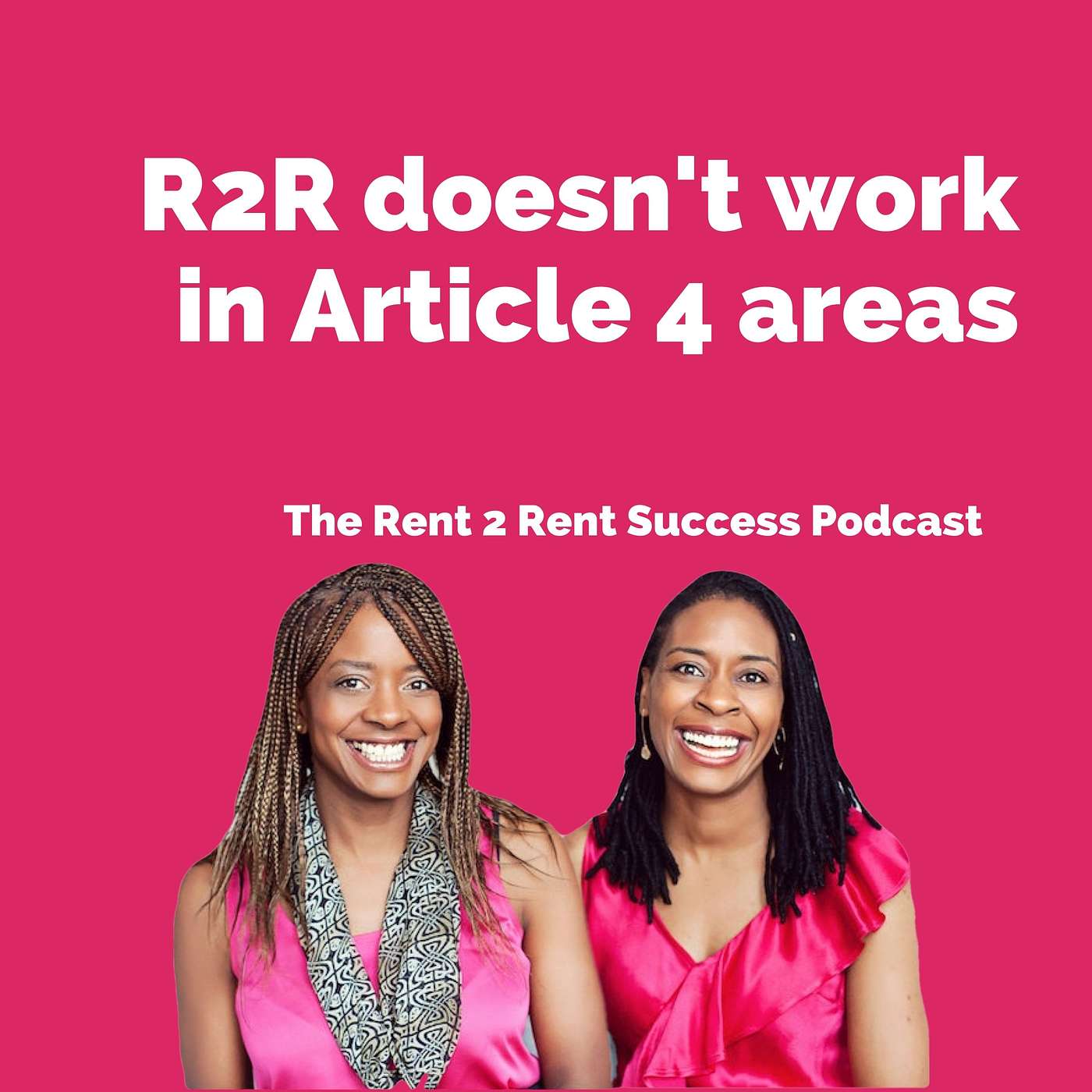 Rent to rent doesn't work in Article 4 areas